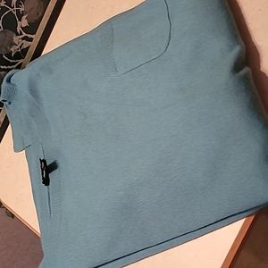 Cute! Talbots dark aqua/teal sweater